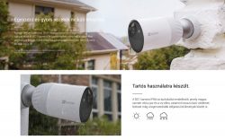 Ezviz BC1-B3 2 kamerás akkumulátoros Wifi kamerarendszer