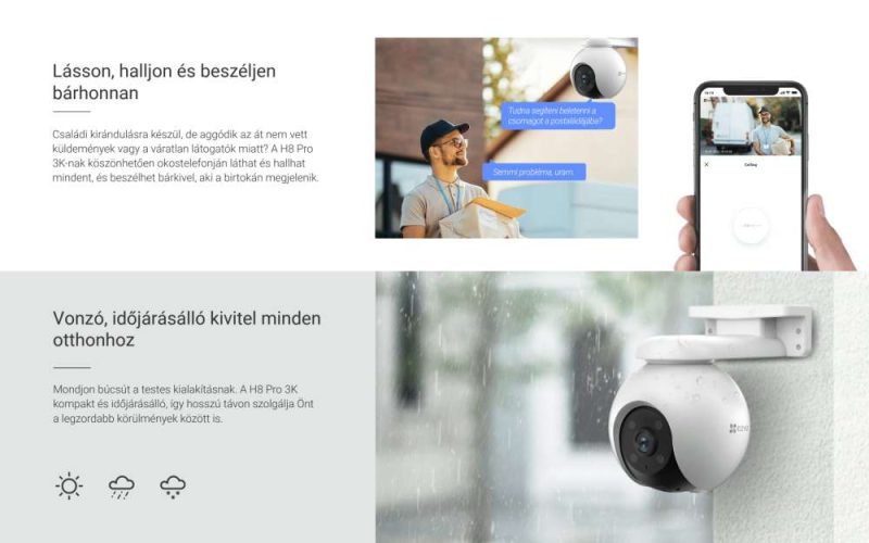 Ezviz H8 PRO 3K Wifi IP kamera