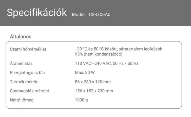 Ezviz LC3 WiFi IP kamera